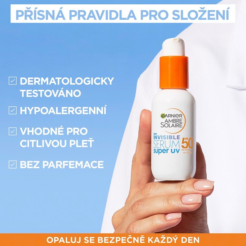 Ambre Solaire Super UV Denní sérum proti UV záření, SPF 50 - 12